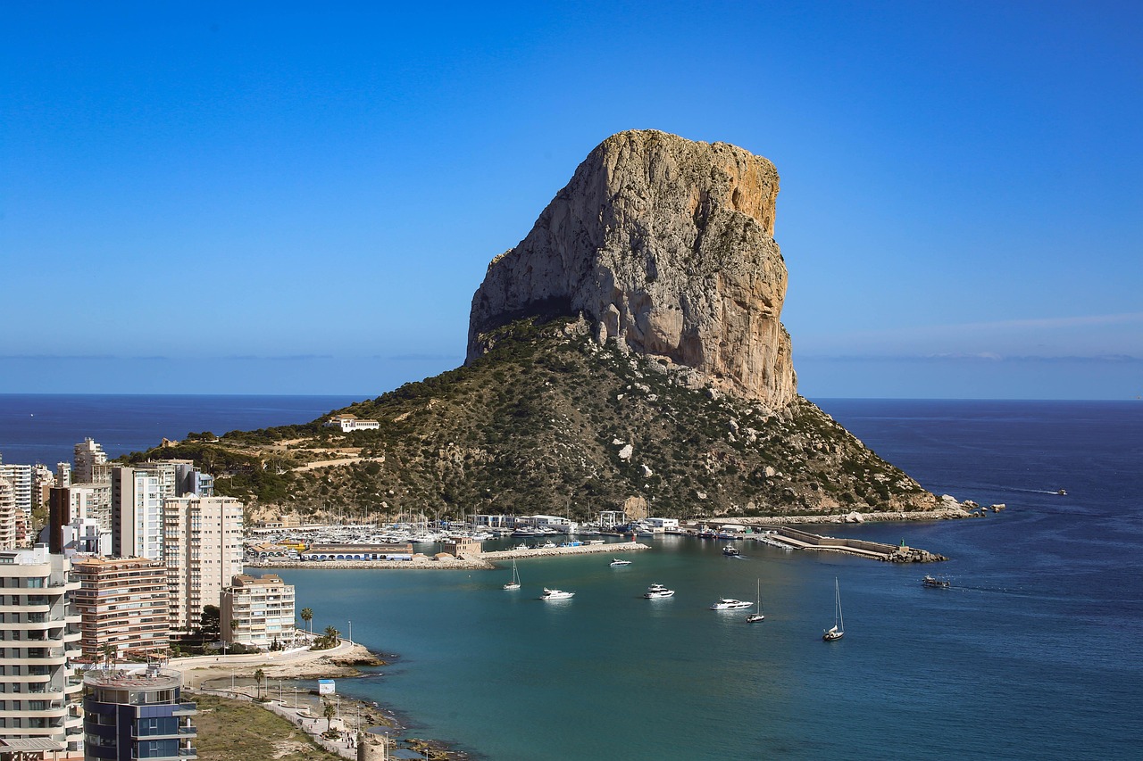 Ifach Rock in Calpe Ifach Rock in Calpe