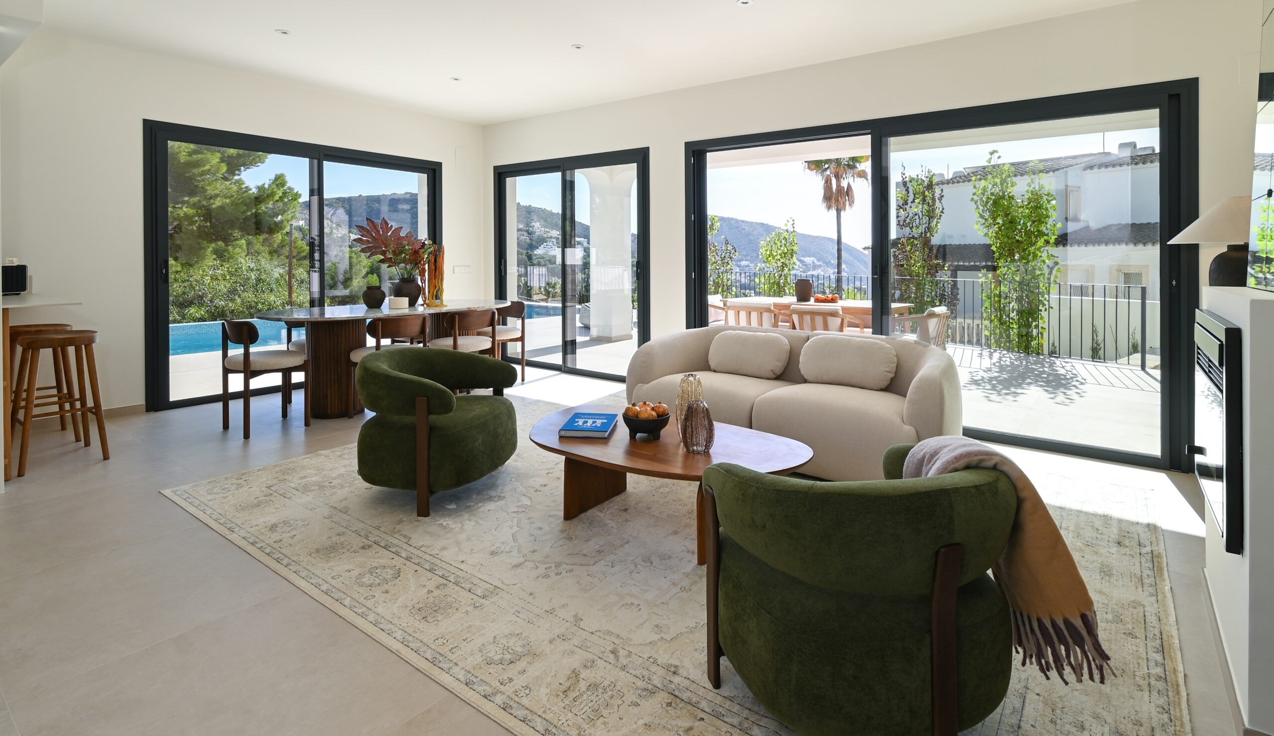 Open spaces to make the most of natural light